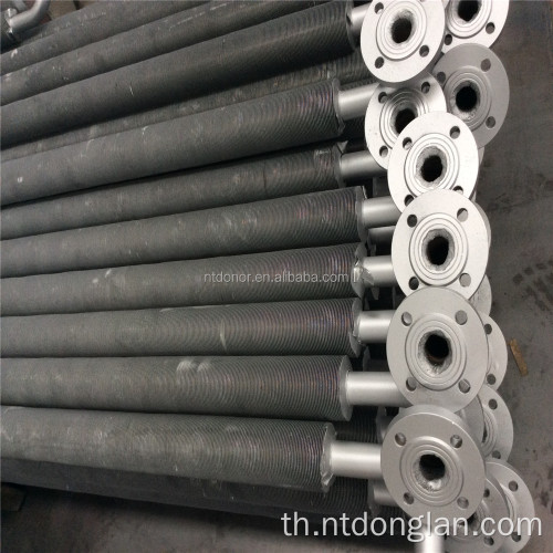 หลอดครีบเกลียวกับ Flange Fin Tube Extruded